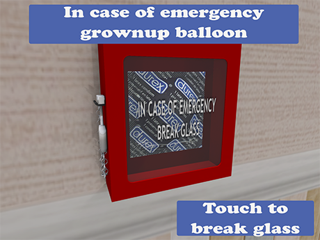 Starries Freebie In Case Of Emergency Grownup Balloon Condom